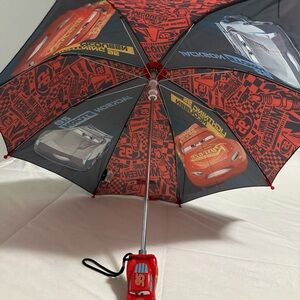 Disney Cars Umbrella - Red and Black